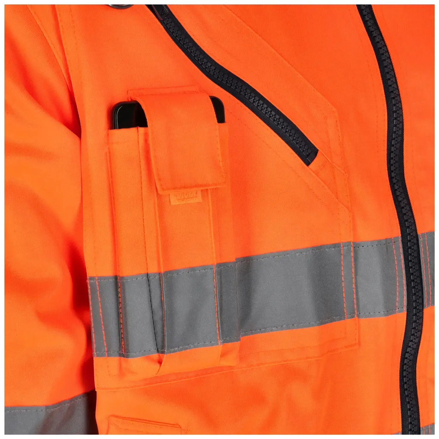Men's insulated warning jacket PILOT HI-VIS 2XL Orange STALCO S-44091