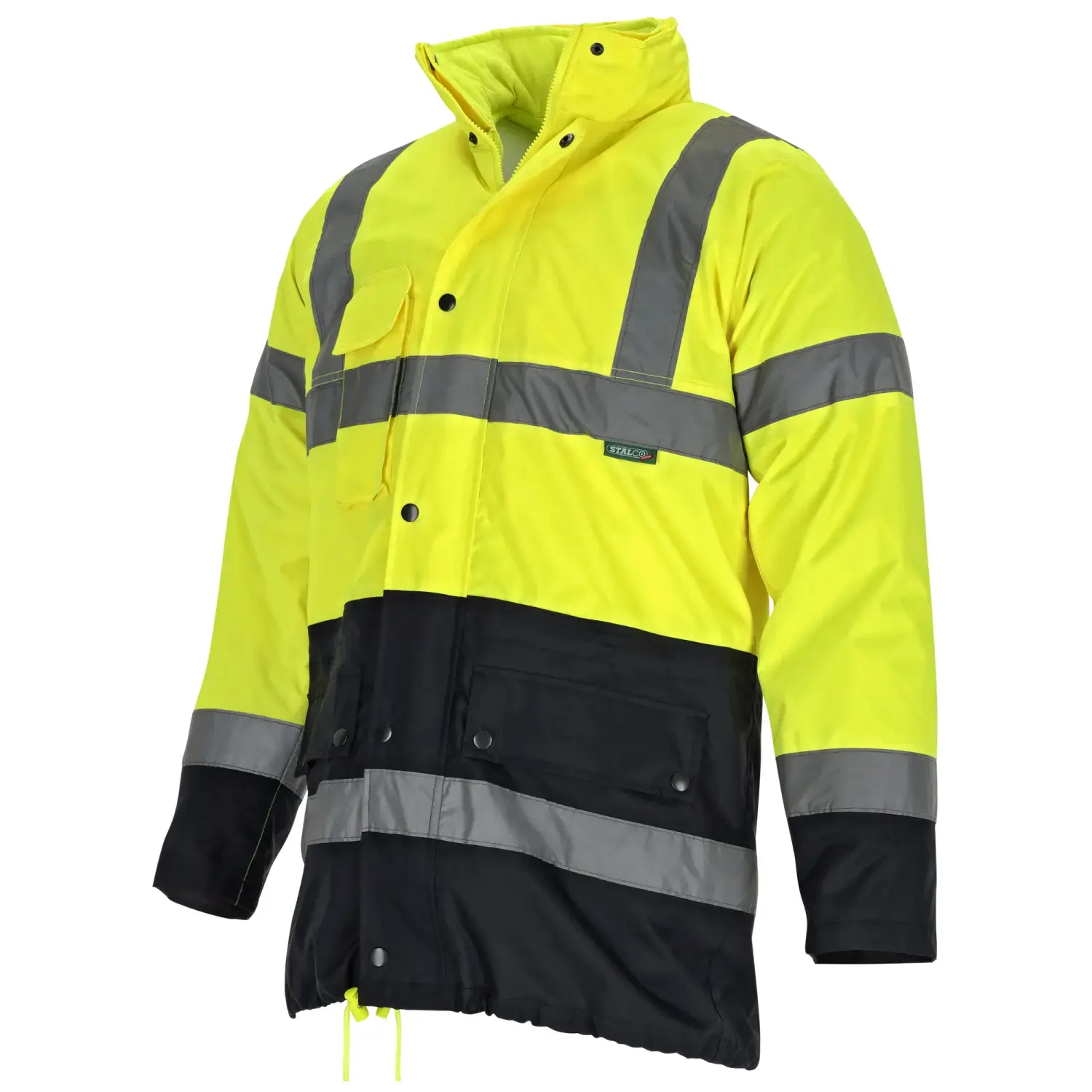 Men's insulated warning jacket FLASH 5in1 2XL Yellow STALCO S-44184