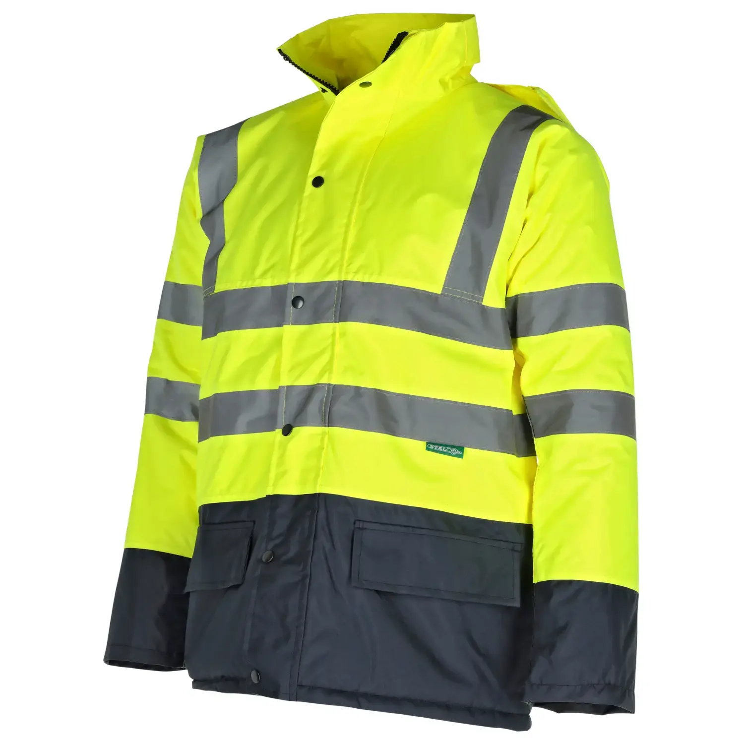 Men's Hi-Vis Insulated Jacket FLASH S Yellow STALCO S-44177