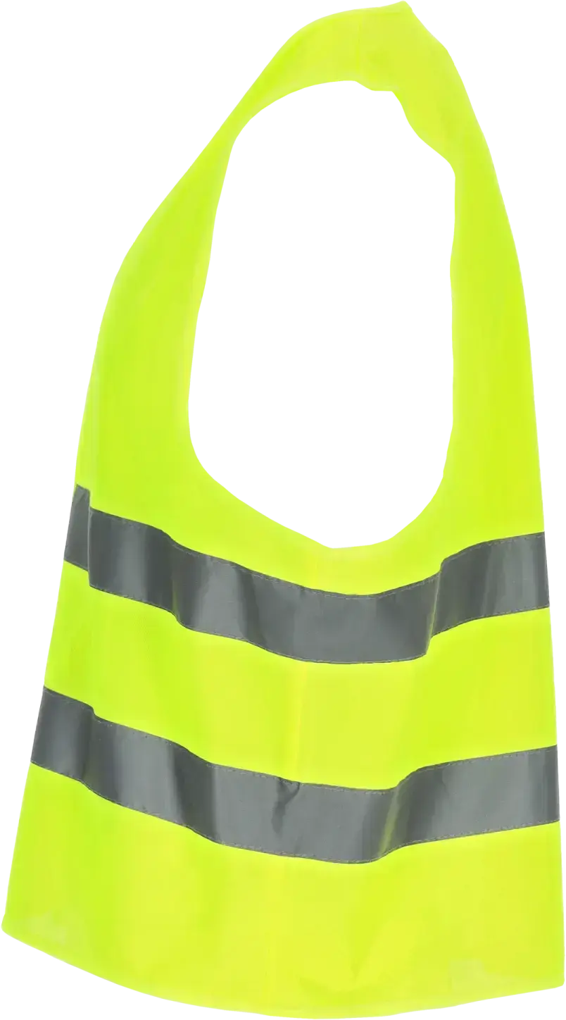 High-visibility vest SHINE 2XL Yellow STALCO S-42084