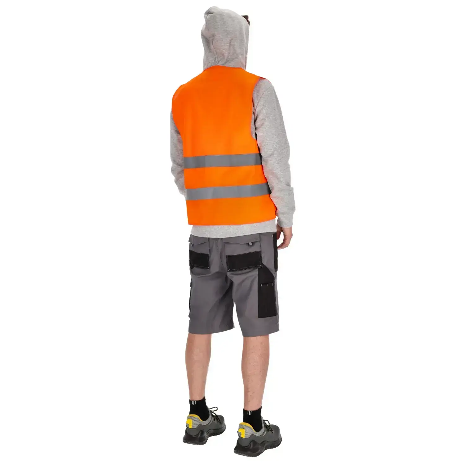 High-visibility vest SHINE 2XL Yellow STALCO S-42084