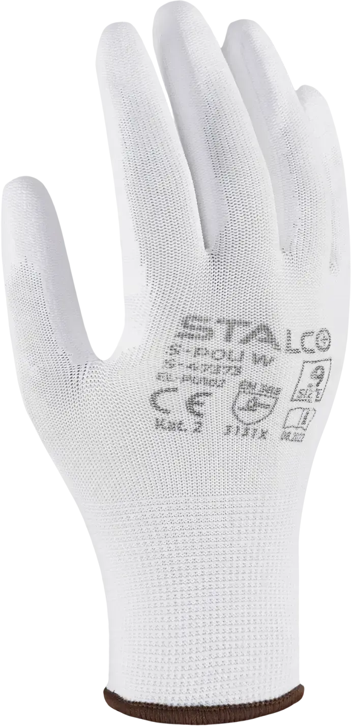Polyester handschoenen S-POLI W 10 STALCO S-47375