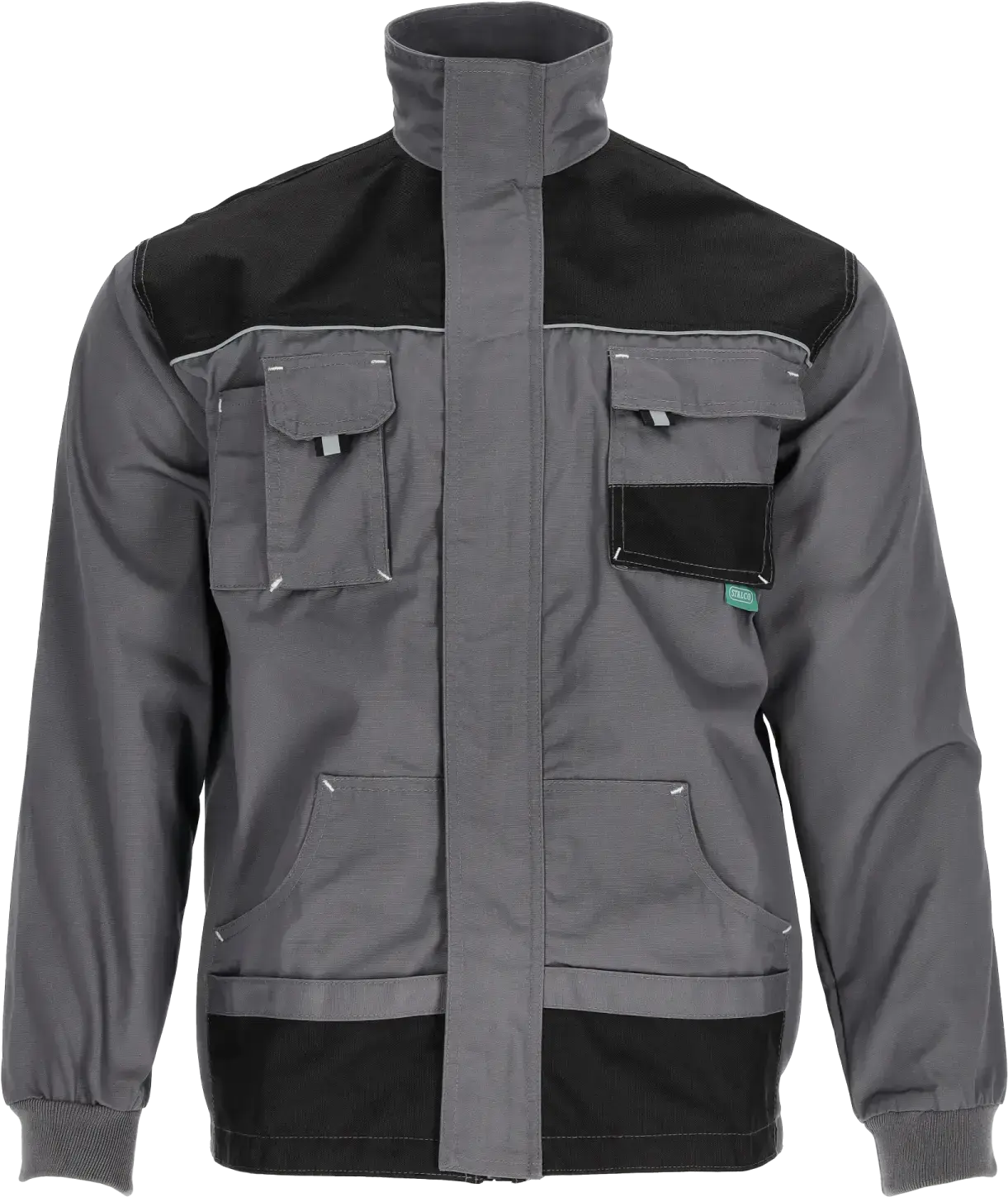 BASIC LINE M Gray Work Sweatshirt STALCO S-47876