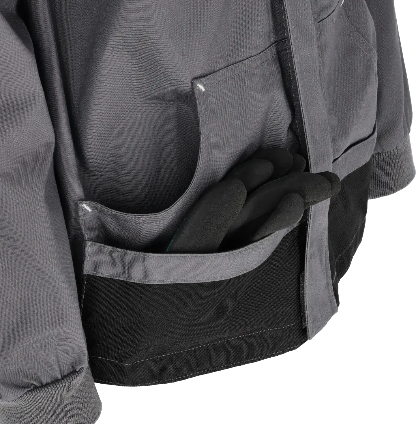 BASIC LINE M Gray Work Sweatshirt STALCO S-47876