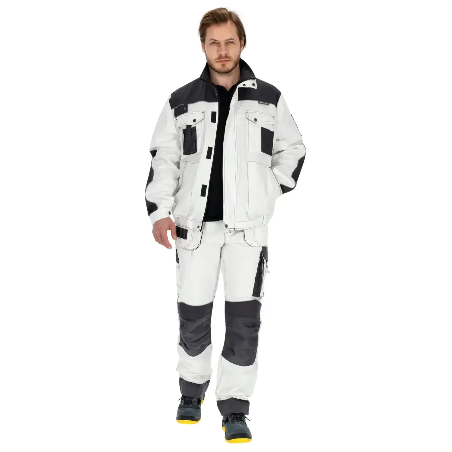 ALLROUND LINE L White Work Sweatshirt STALCO S-42167