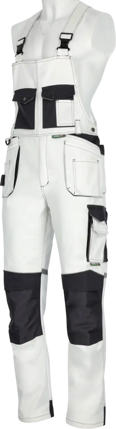 ALLROUND LINE 2XL Dungarees White STALCO S-42159