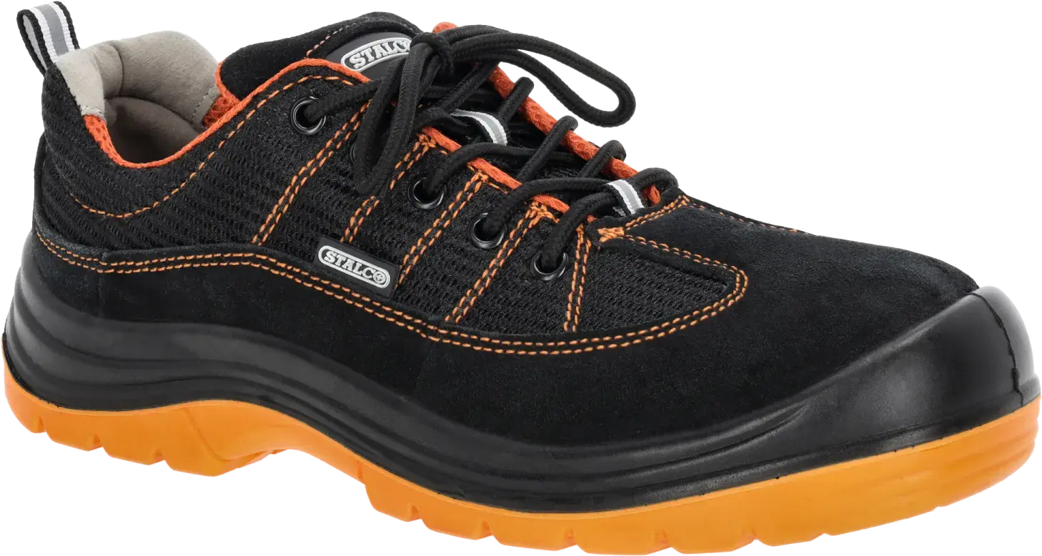 Leather low shoes LIGHT S1 size 40 STALCO S-44318