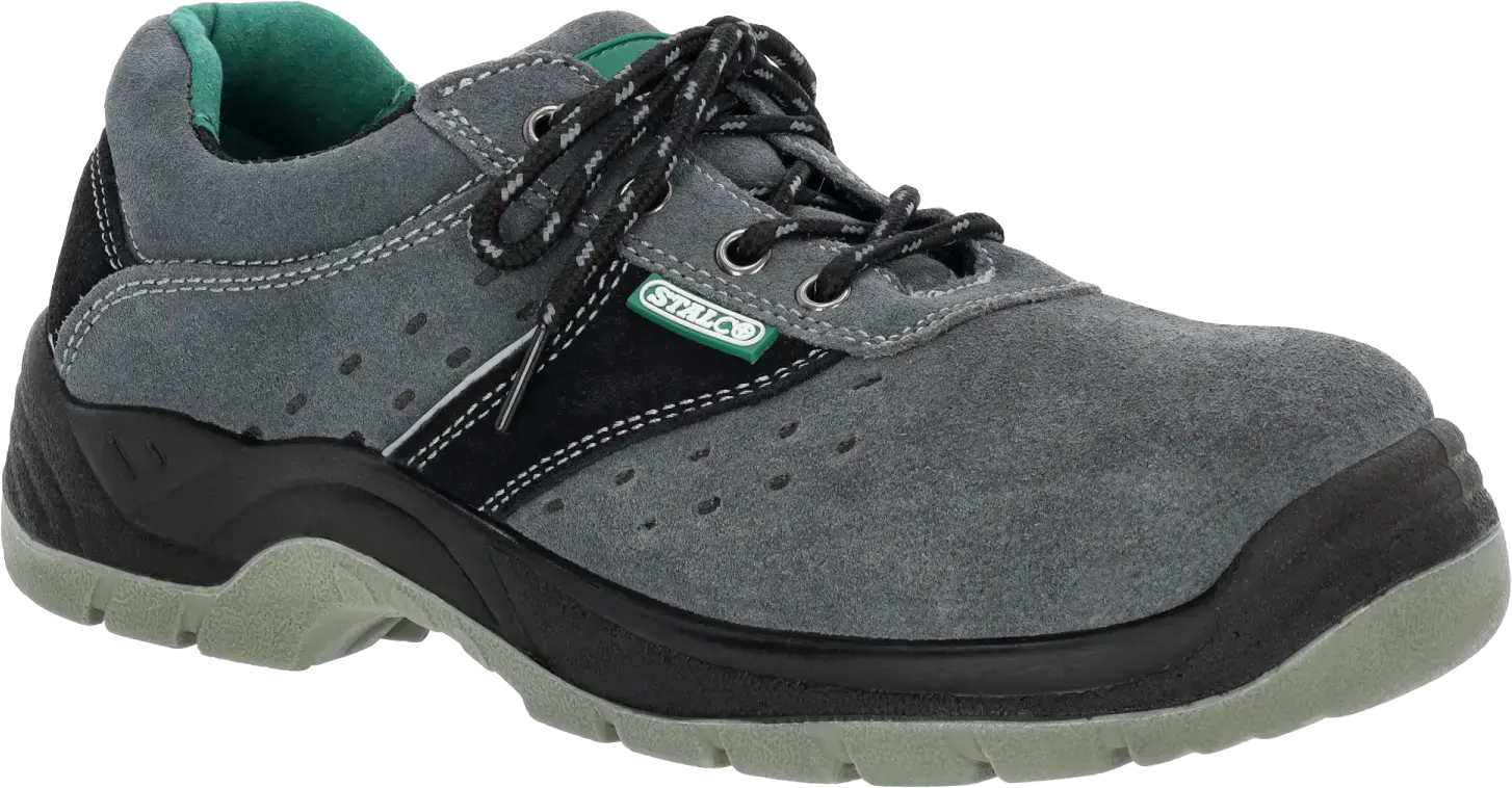 Leather low shoes SERVICE S1 size 36 STALCO S-47948