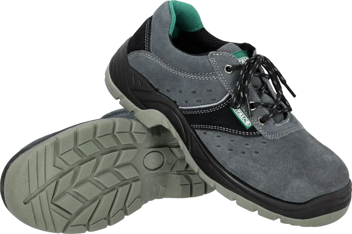 Leather low shoes SERVICE S1 size 46 STALCO S-47968
