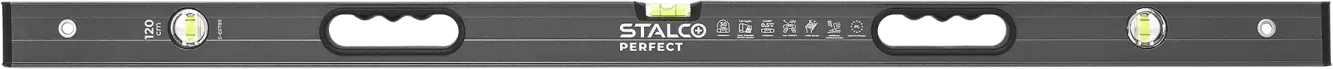 Aluminium waterpas 120 cm STALCO PERFECT S-65789