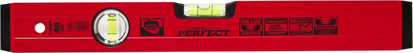Aluminium waterpas 40 cm STALCO PERFECT S-65040