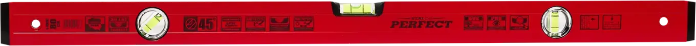 Aluminum level 80 cm / 45° STALCO PERFECT S-65157