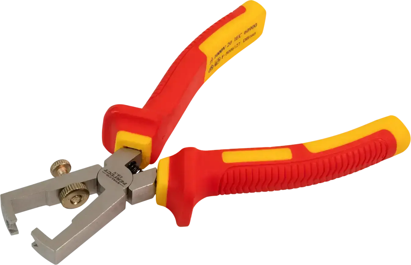 Wire Stripping Pliers 160 mm STALCO PERFECT S-67025