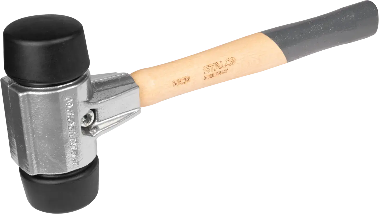 Paving hammer ø60 mm / 340 mm / 60 mm / 2 kg STALCO PERFECT S-69233