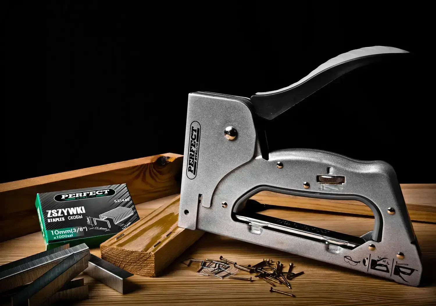 Tacker staples A: 6 - 14mm , T: 14mm STALCO PERFECT S-70418