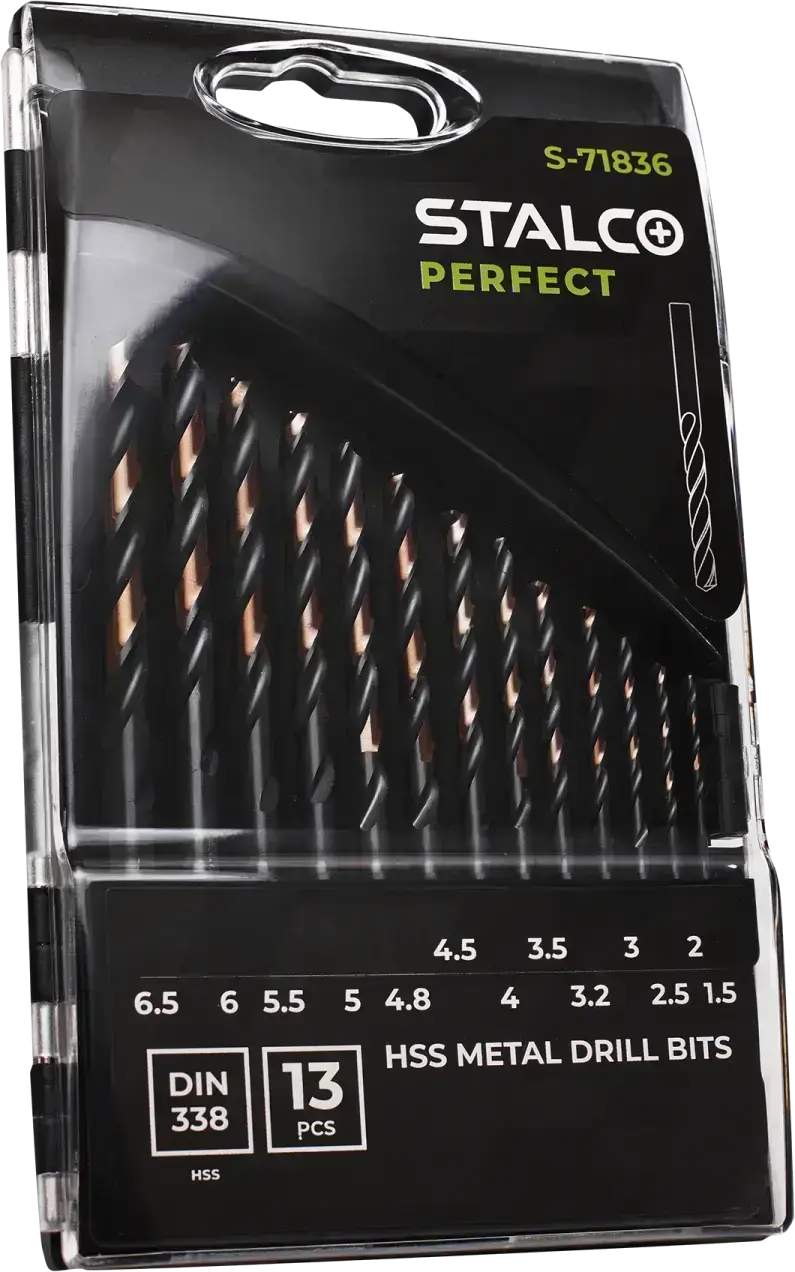 HSS metal drill bits STALCO PERFECT S-71836