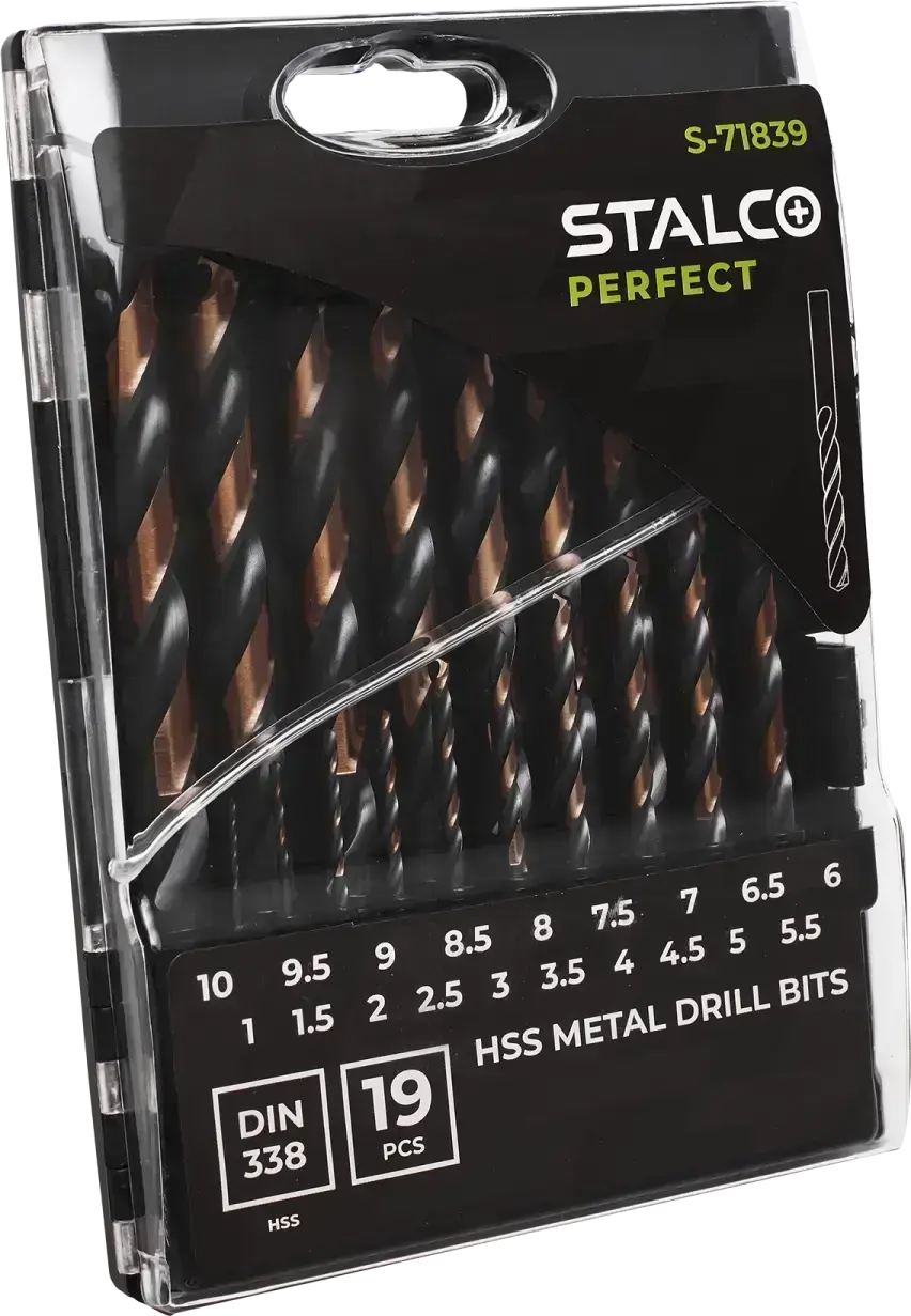 HSS metal drill bits STALCO PERFECT S-71839