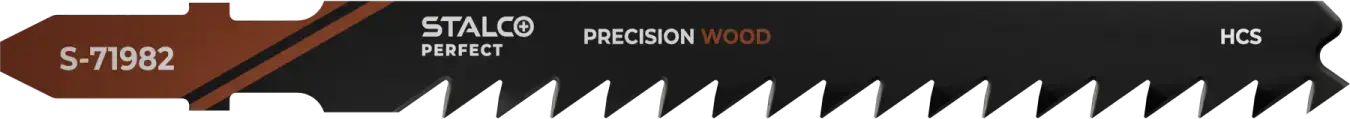Jigsaw blade 4.0 x 100 mm, HCS, set of 5, Bosch STALCO PERFECT S-71982