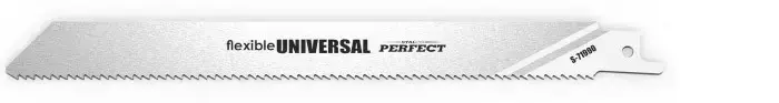 Sabre saw blade 2.0 x 200 mm, HCS/HSS, set of 3, Bosch STALCO PERFECT S-71990