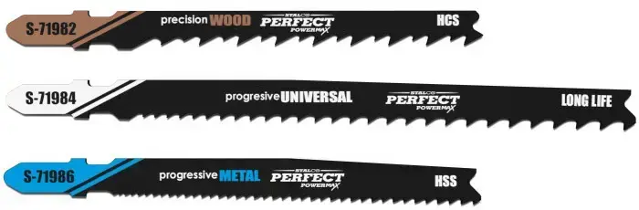 Jigsaw blade 1.2 - 2.6 x 100 mm, HSS, set of 5, Bosch STALCO PERFECT S-71986