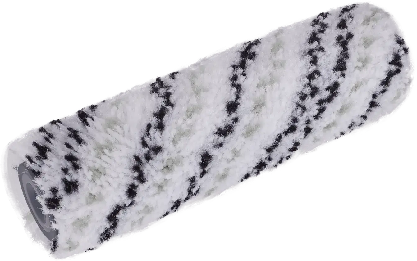 Paint roller – Silver Black UNIVERSAL 150 / 30 / 11 / ø 6 mm STALCO PERFECT S-73868