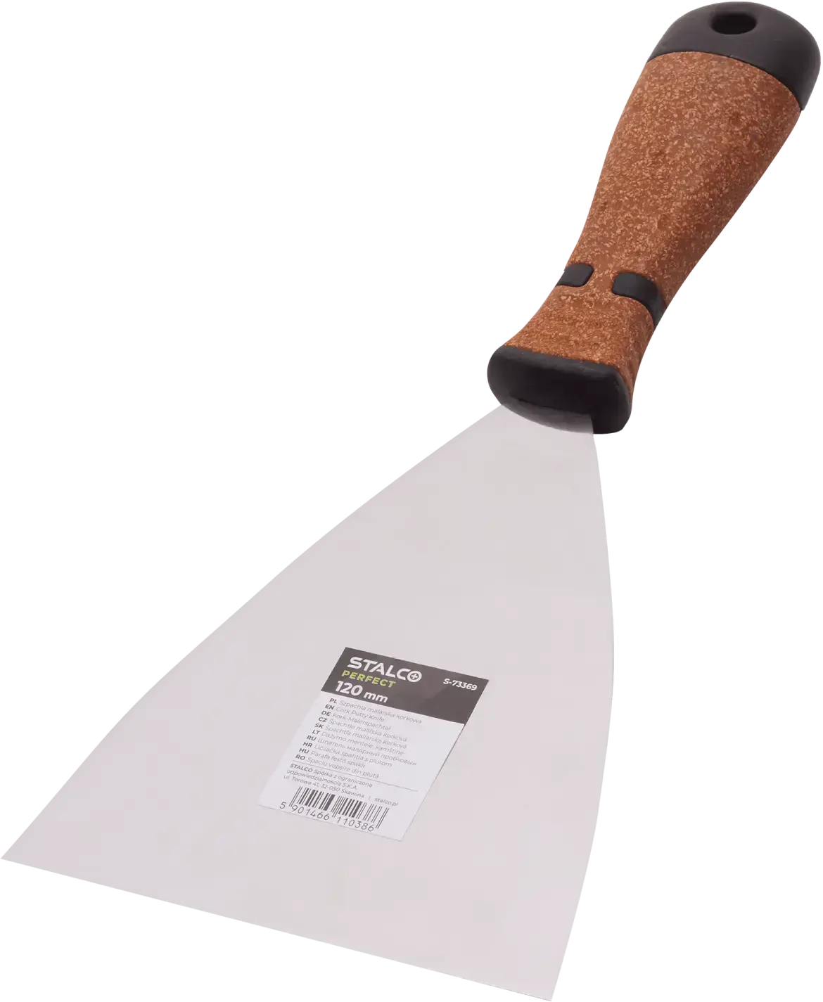 Painting spatula with cork handle 120 mm STALCO PERFECT S-73369