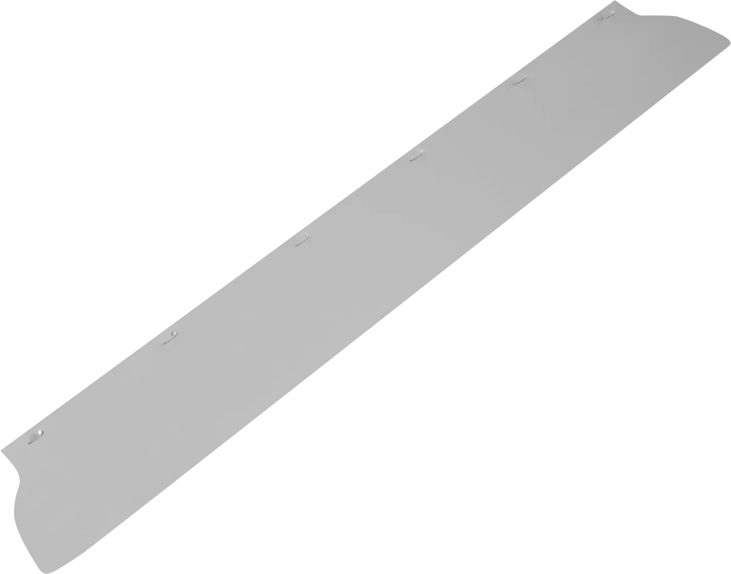Aluminum Putty Knife Blade 600 x 0.3 mm STALCO PERFECT S-73622