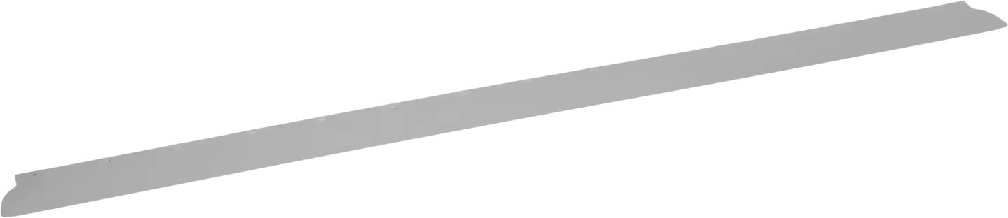 Aluminum Putty Knife Blade 1500 x 0.5 mm STALCO PERFECT S-73588