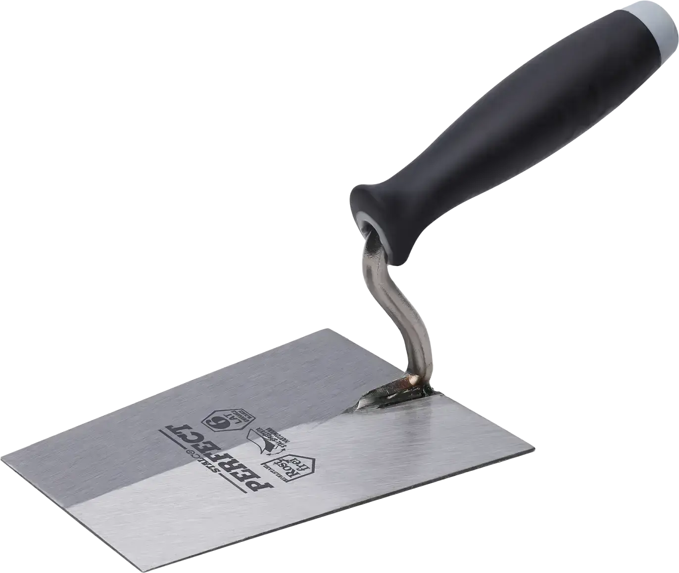 Trapezoid trowel 180 mm STALCO PERFECT S-73038