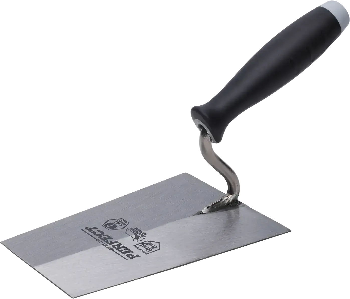 Trapezoid trowel 180 mm STALCO PERFECT S-73038