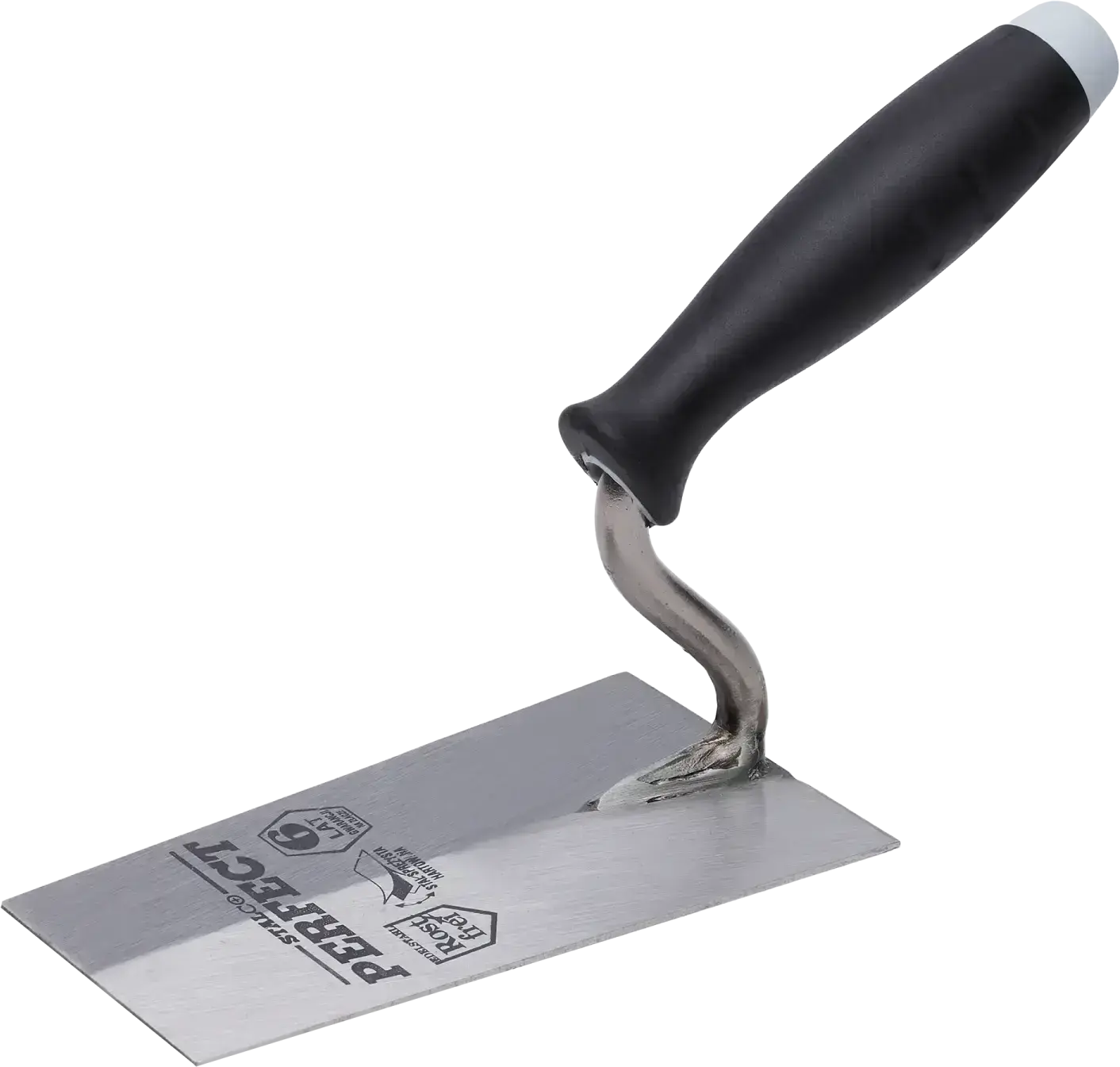 Trapezoid trowel 180 mm STALCO PERFECT S-73038