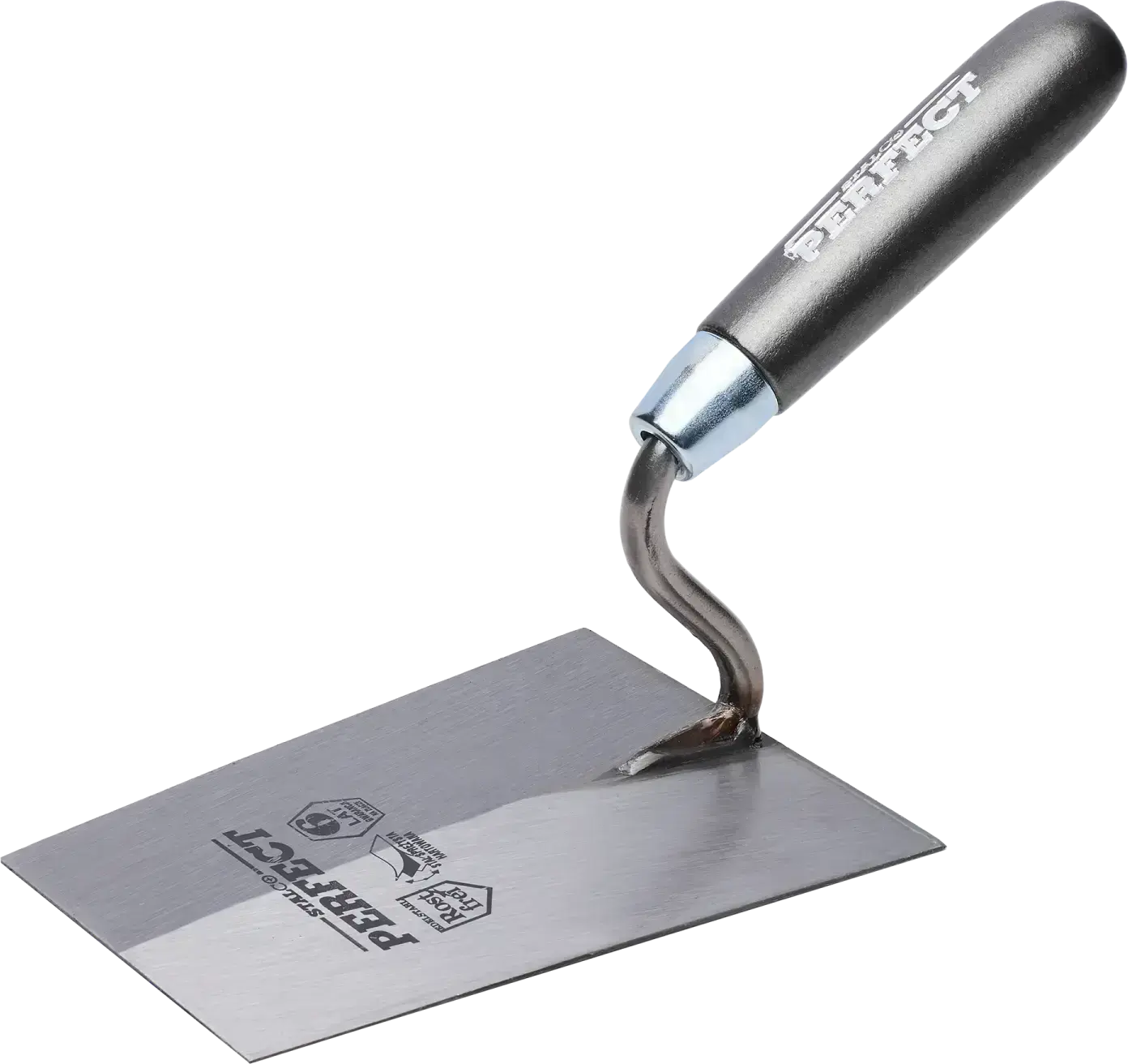 Trapezoid trowel 180 mm STALCO PERFECT S-73028