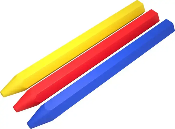 Lumber crayon Color yellow Product specifications 1 pack - 12 pcs Size (mm) 12 x 120 STALCO PERFECT S-76032