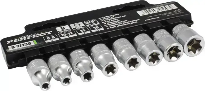 Socket set STALCO PERFECT S-77138