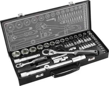 Socket set STALCO PERFECT S-77256