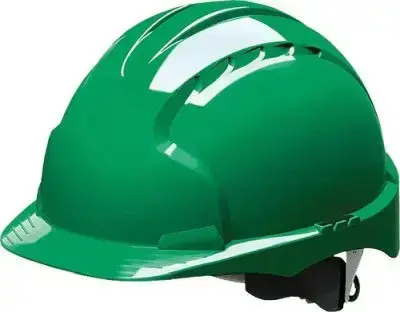 Industrial safety helmet EVO3 Color green STALCO PERFECT S-78505