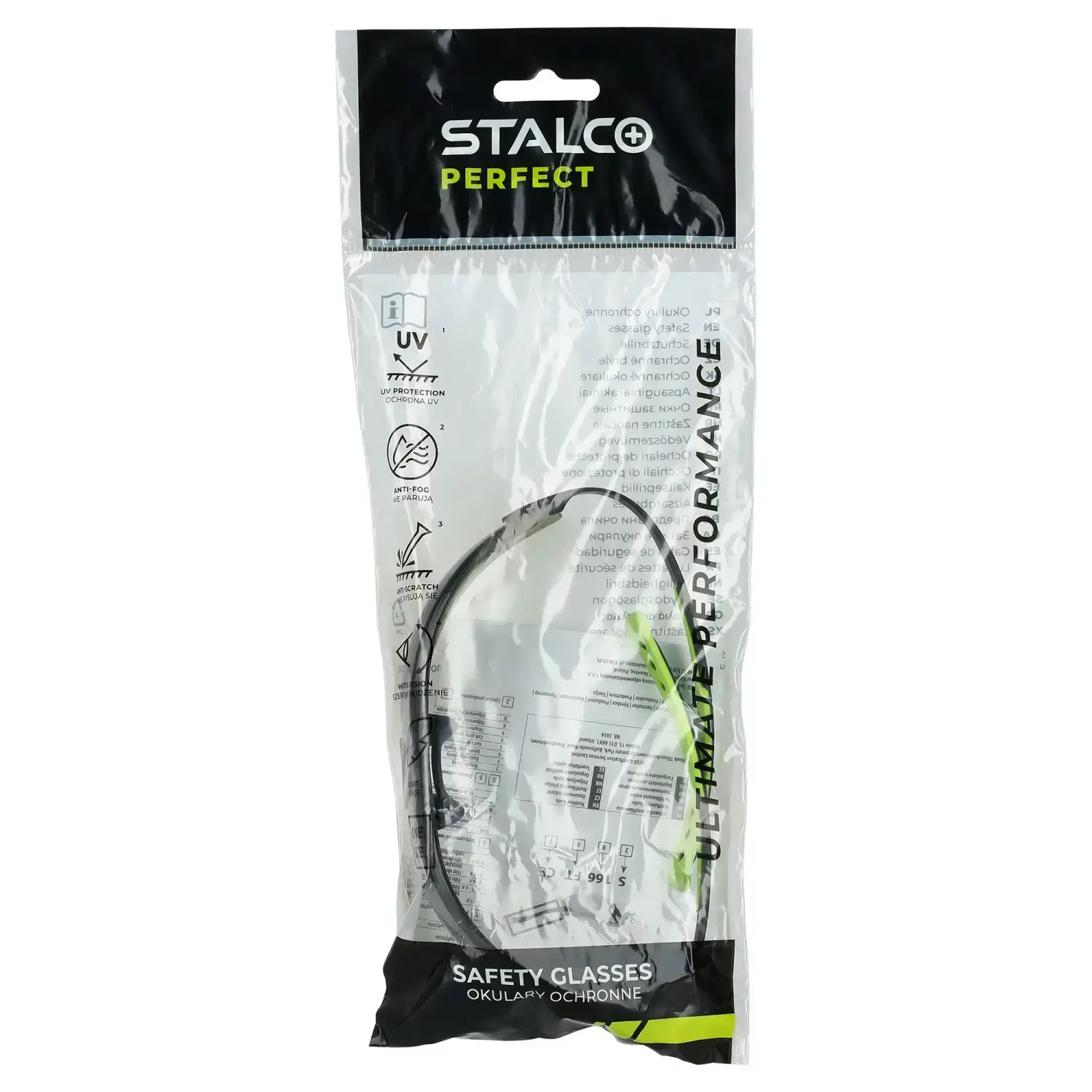 ULTRA LIGHT anti-splinter glasses green STALCO PERFECT S096178436