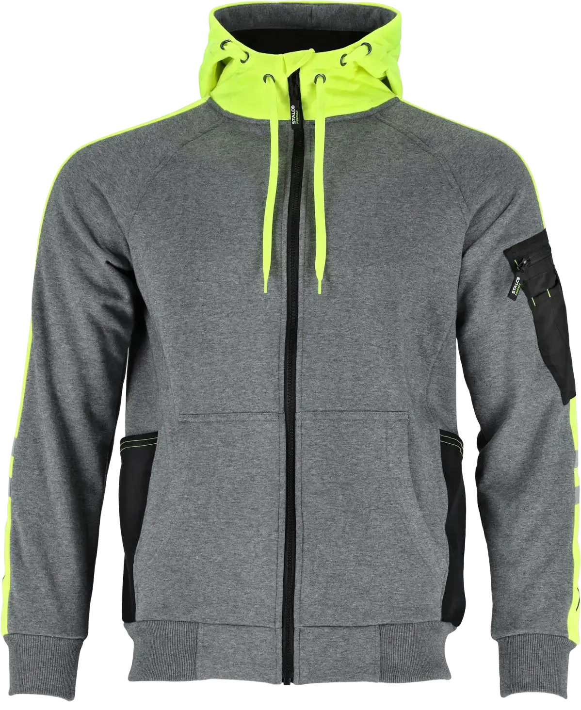 Men’s Sweatshirt MECHANICK M Gray STALCO PERFECT S-78984