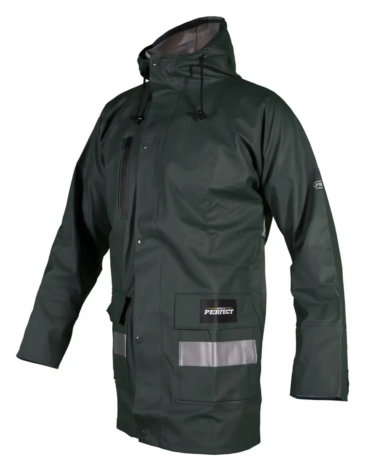 AQUA J M Raincoat Green STALCO PERFECT S-78138