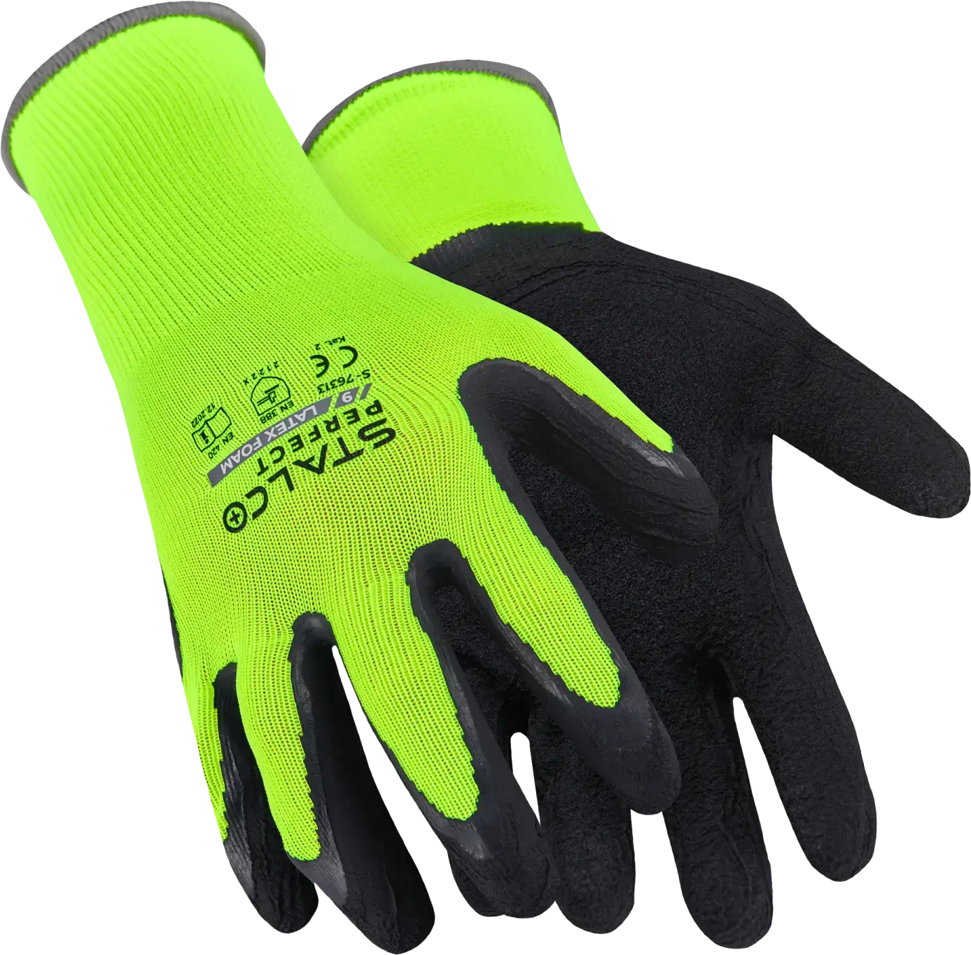 Polyester handschoenen LATEX FOAM 8 STALCO PERFECT S-76311