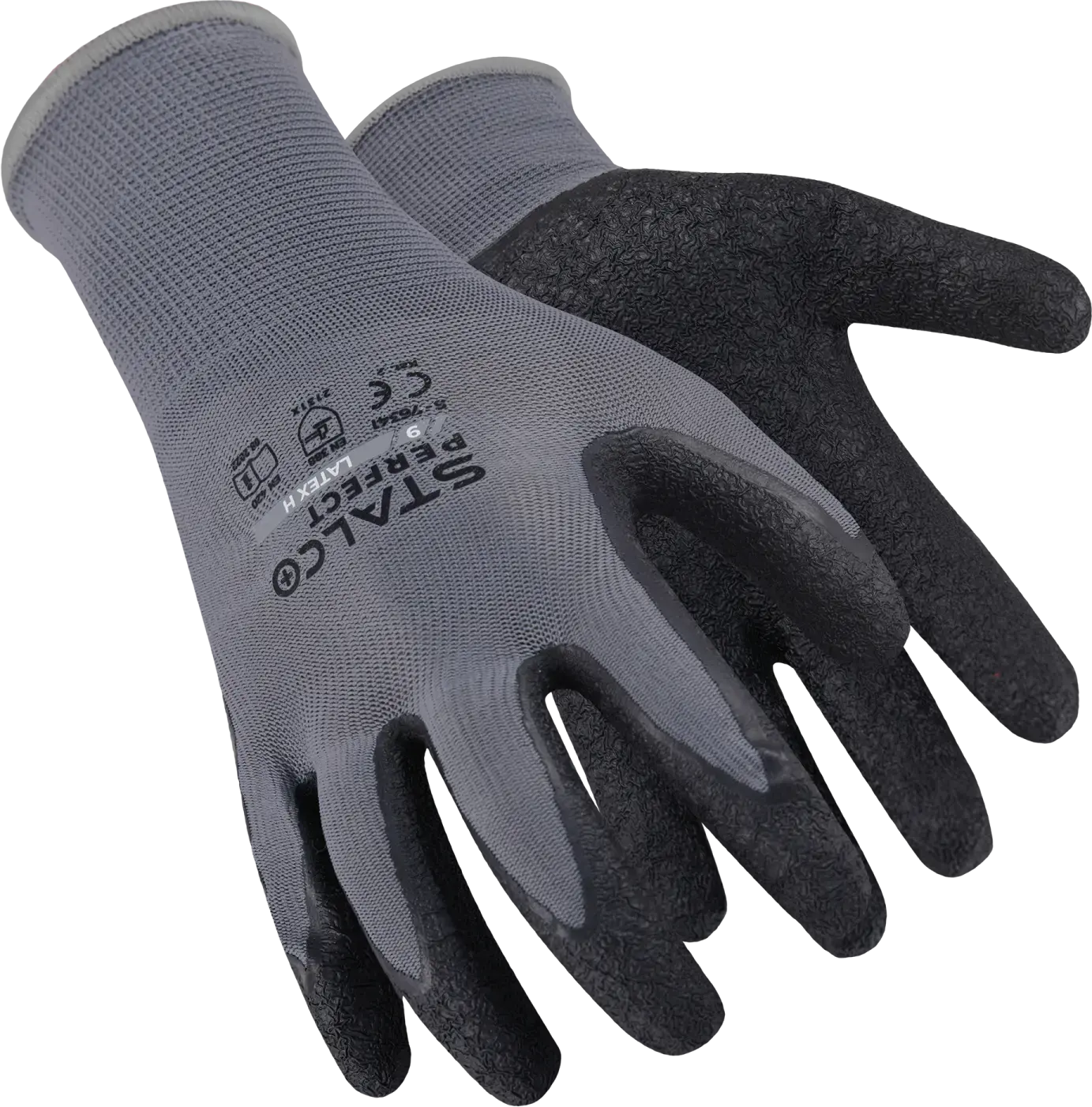 Polyester handschoenen LATEX H 6 STALCO PERFECT S-76332