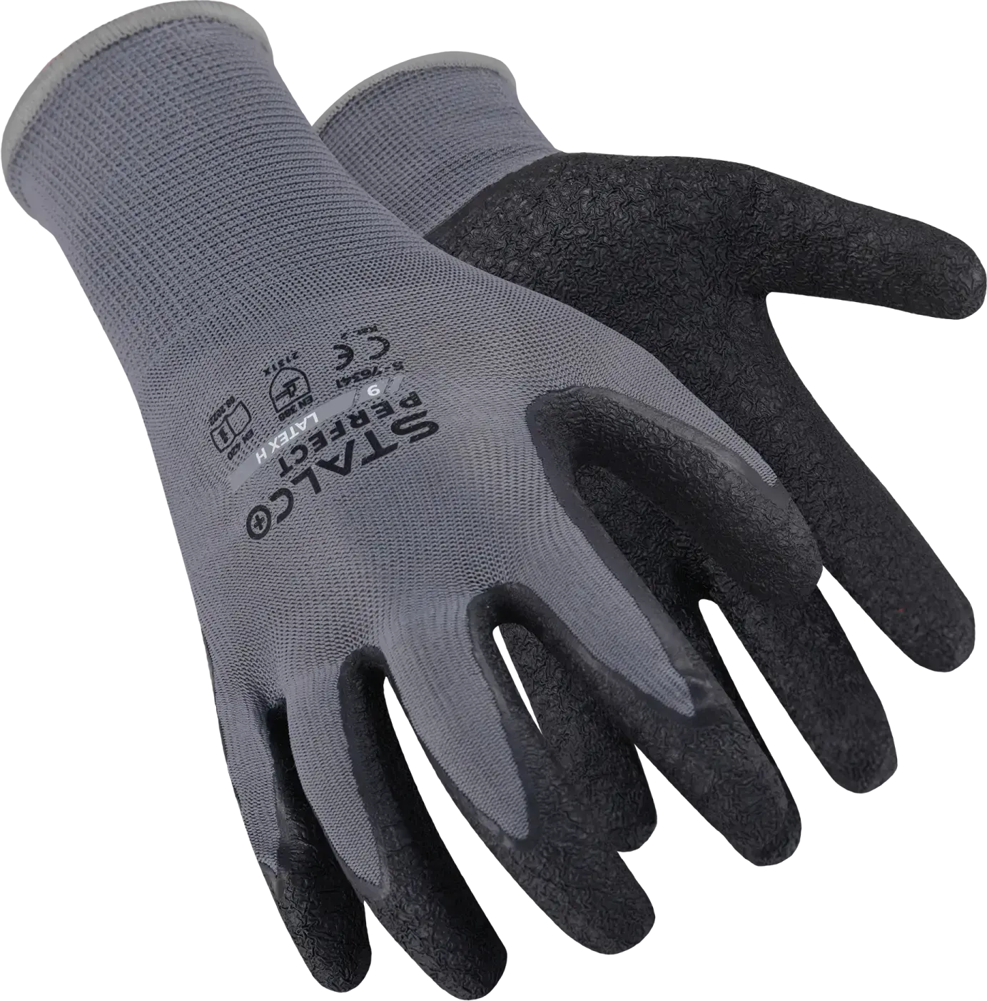 Polyester handschoenen LATEX H 8 STALCO PERFECT S-76339