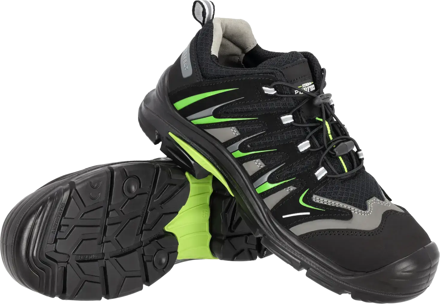 RAPTOR S1P leather half shoe 47 STALCO PERFECT S-78528