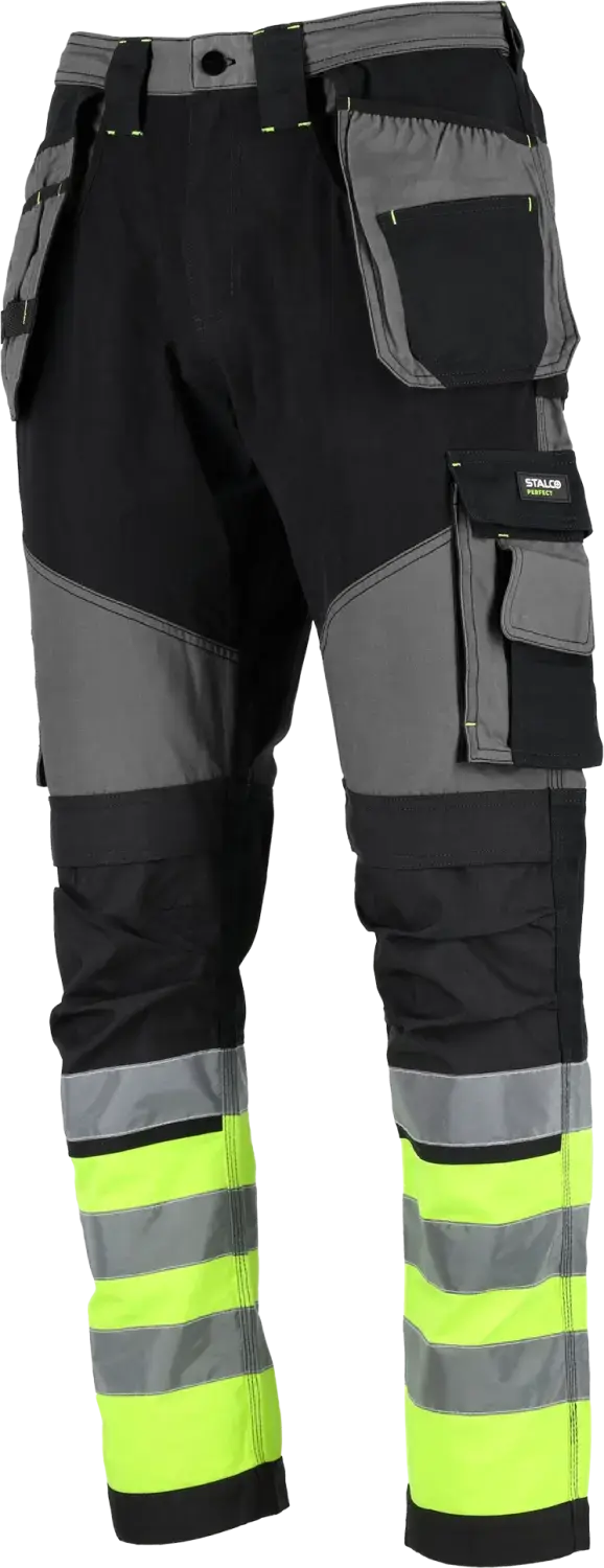 DURA TWILL STALCO PERFECT L Work Trousers Gray STALCO PERFECT S090178903