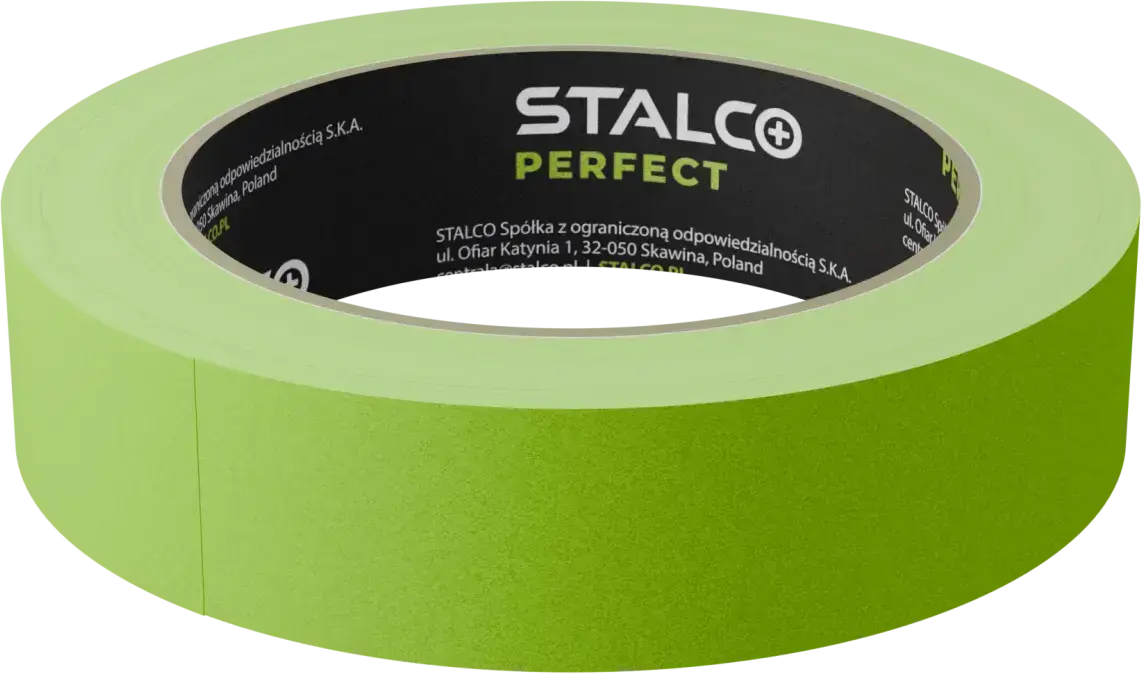 Professional Masking Tape 2.5mm x 50m Green STALCO PERFECT S042276656