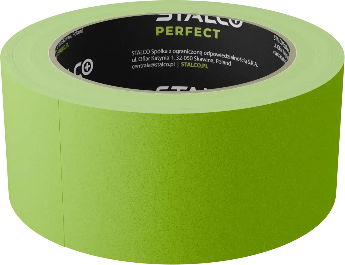 Professional Masking Tape 4.8mm x 50m Green STALCO PERFECT S042276660