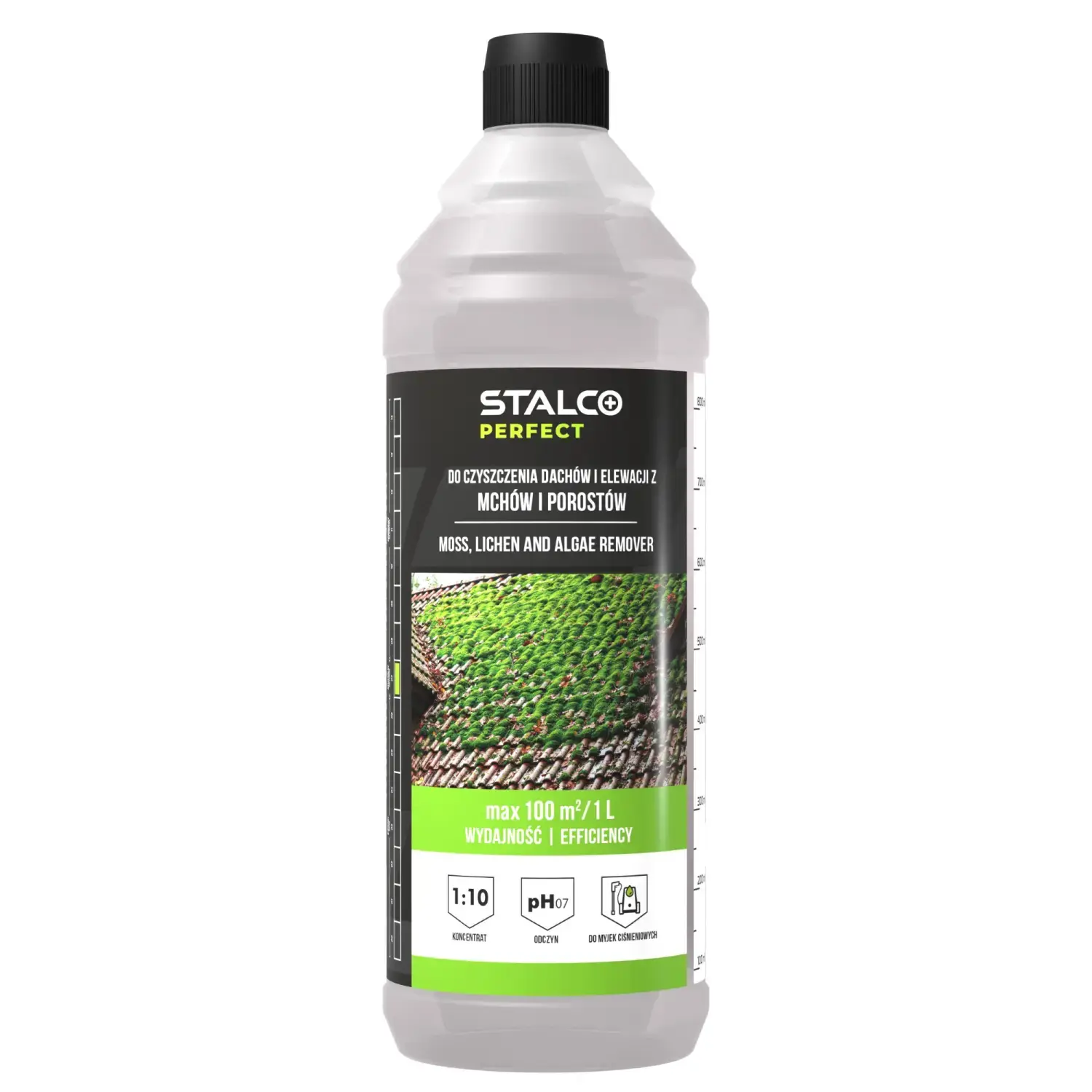 Roof and Facade Cleaner for Moss and Lichen STALCO PERFECT S-64540