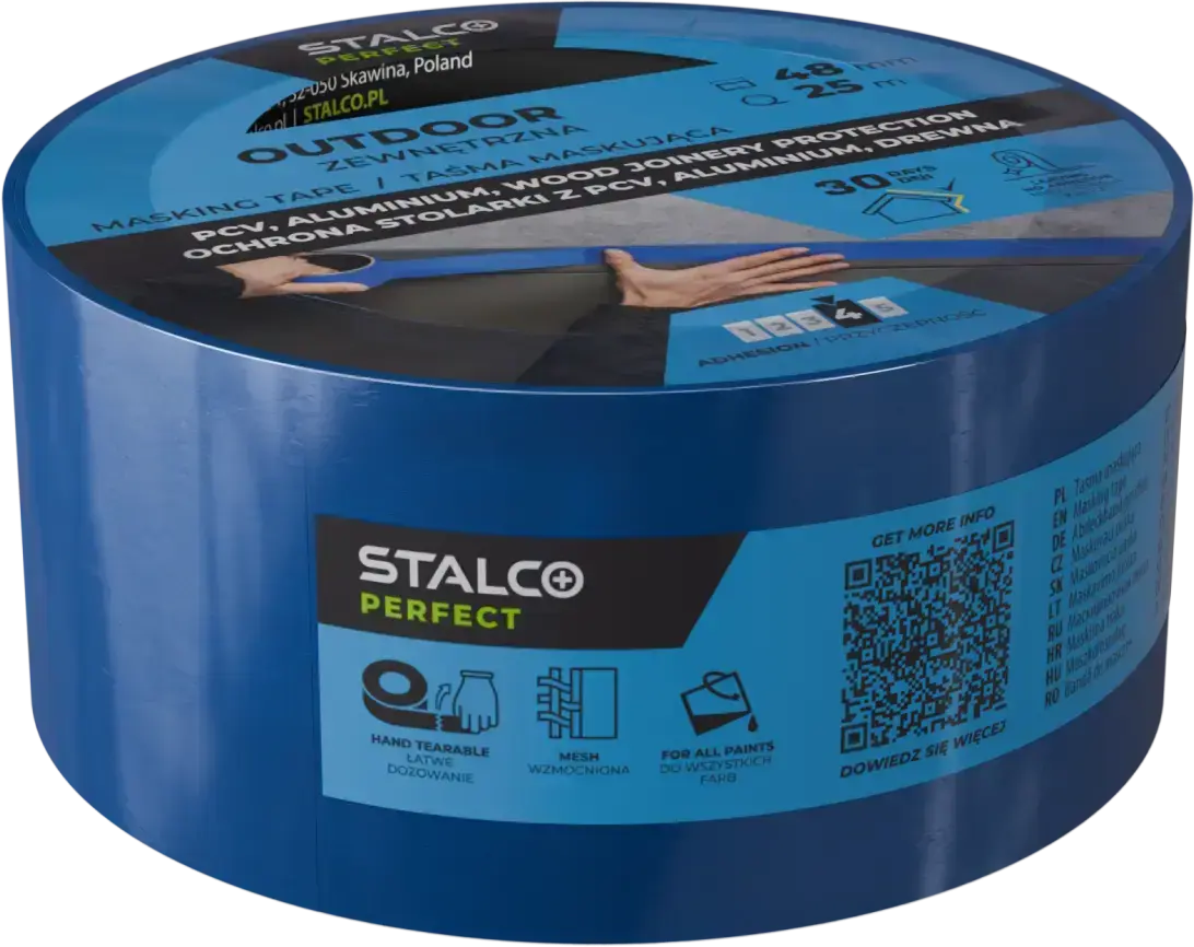 Exterior Masking Tape 48mm x 25m STALCO PERFECT S042276652