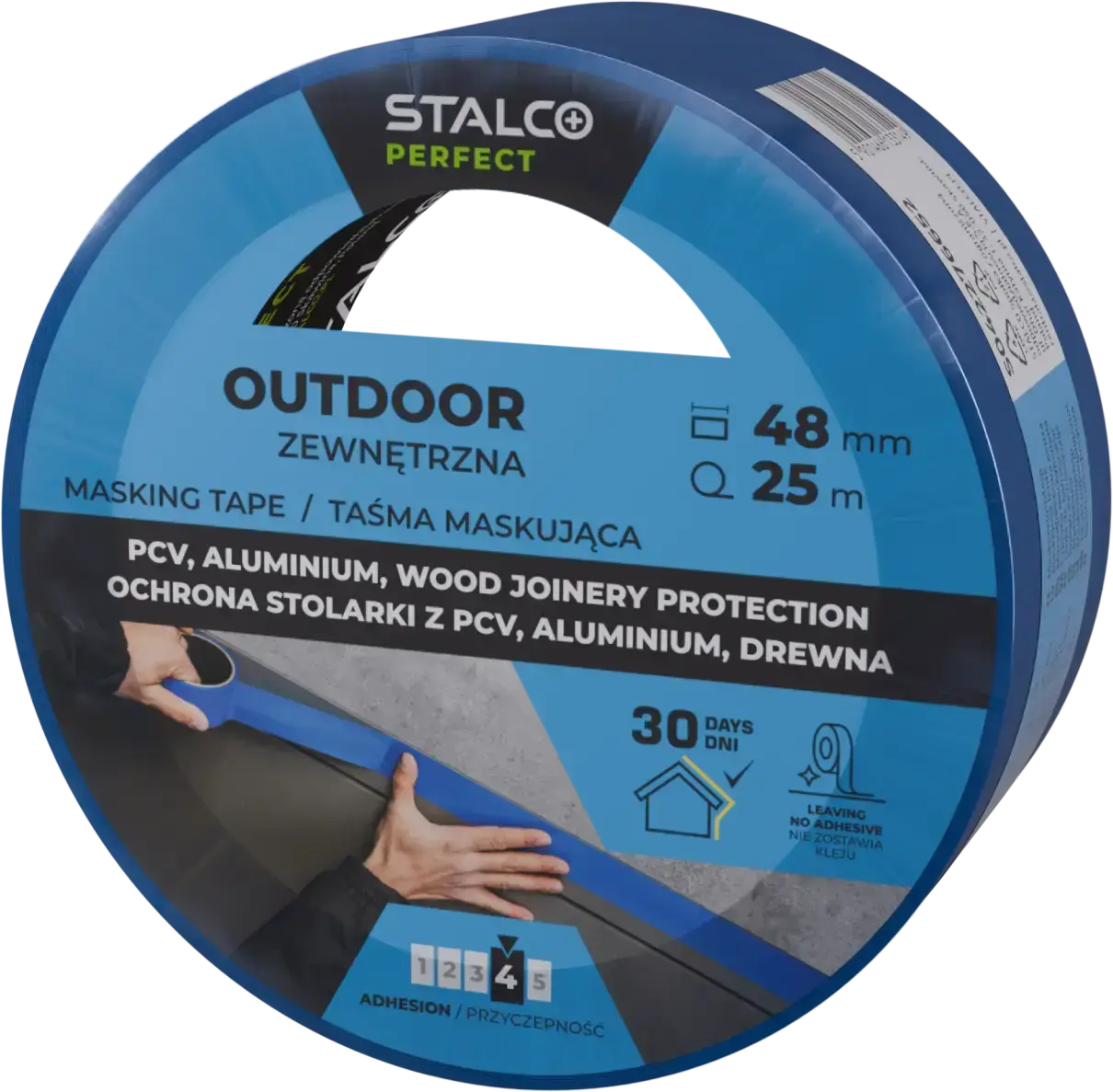 Exterior Masking Tape 48mm x 25m STALCO PERFECT S042276652