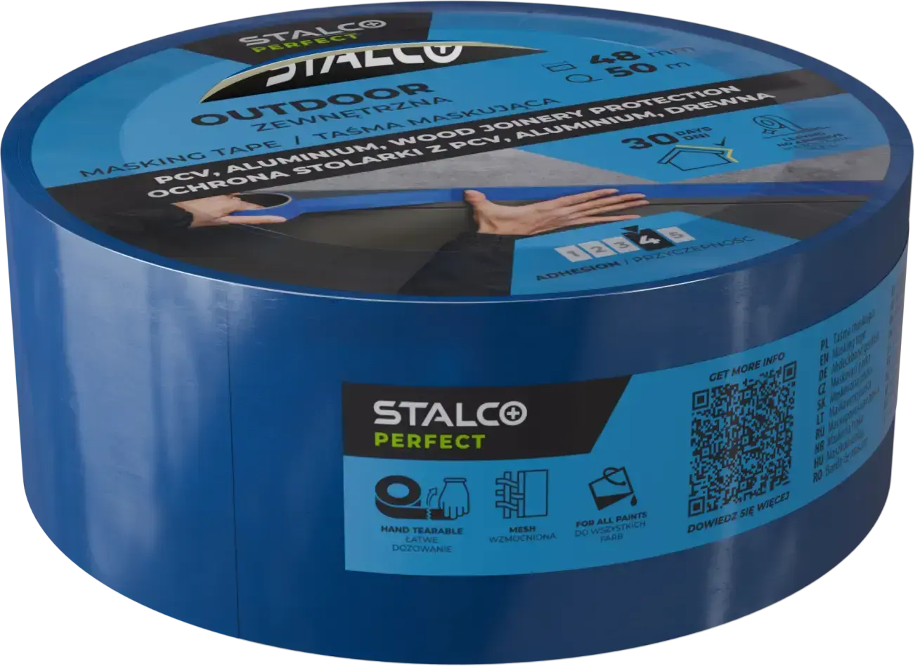 Exterior Masking Tape 48mm x 50m STALCO PERFECT S042276654